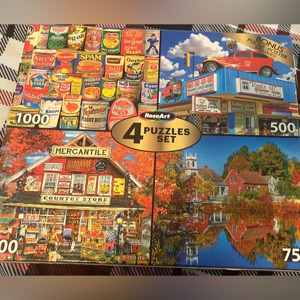 Rose Art Puzzles.